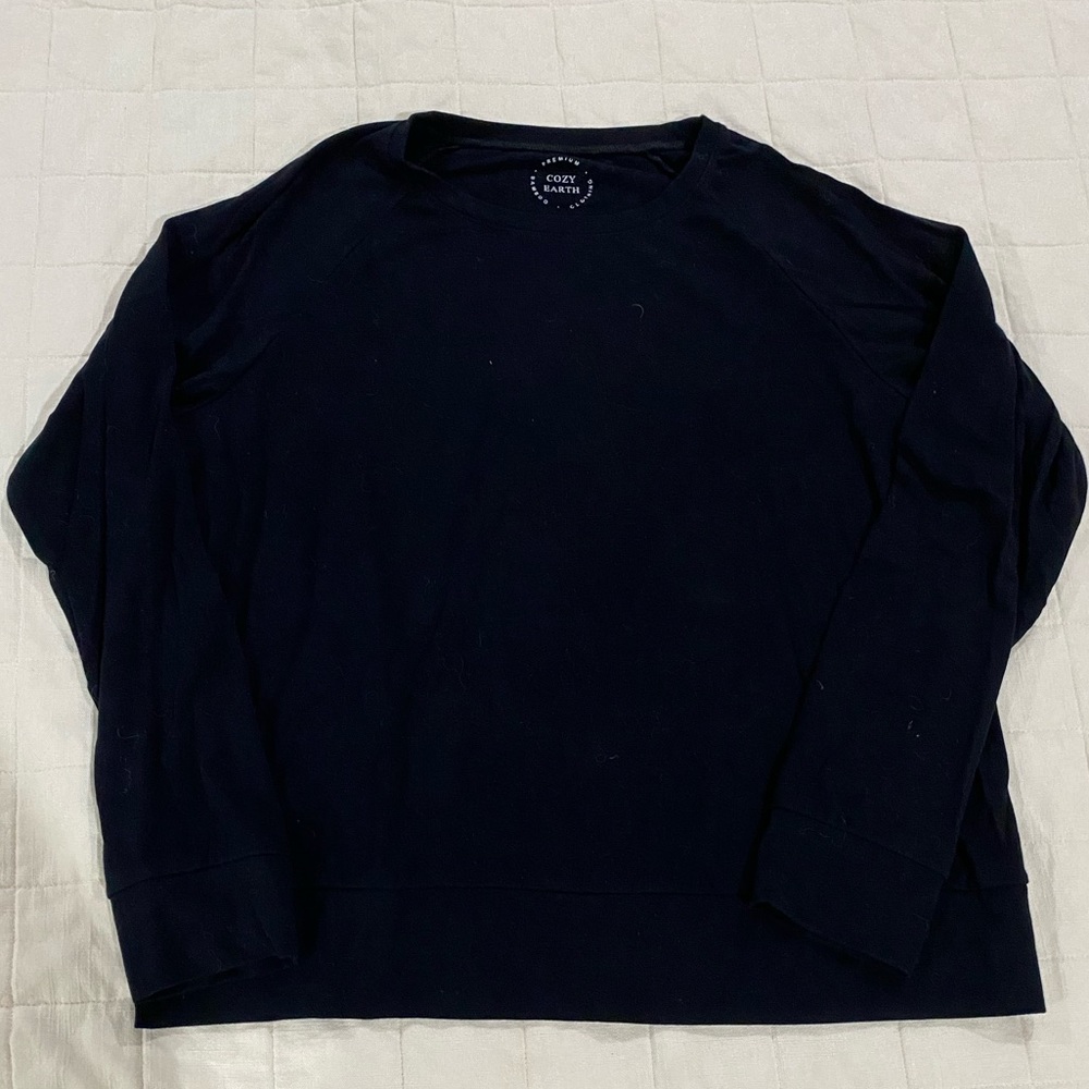 Cozy Earth Bamboo Crewneck // Womens Large